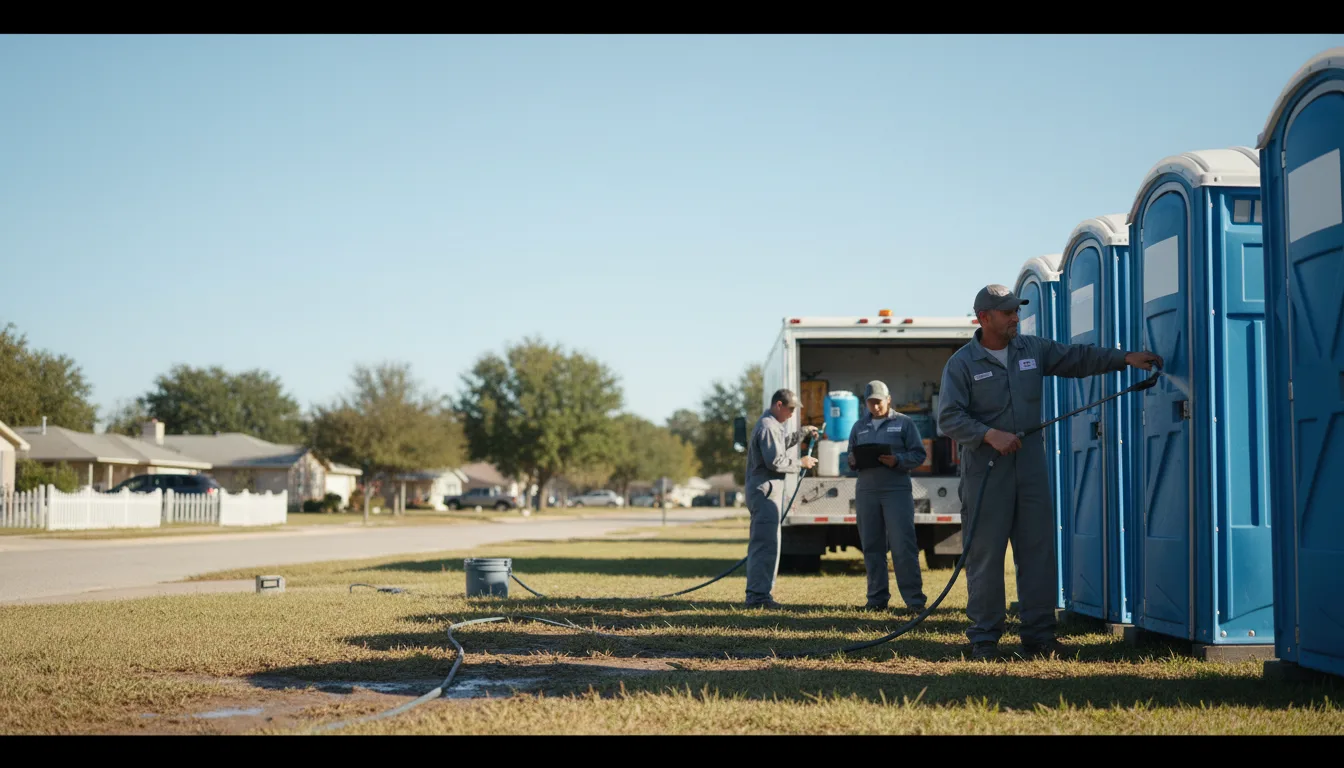 Long-Term Portable Toilet Rental in Newcastle, OK near me